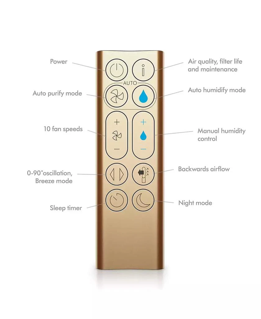 Dyson Purifier Humidify+Cool Formaldehyde PH04 | White/Gold 11