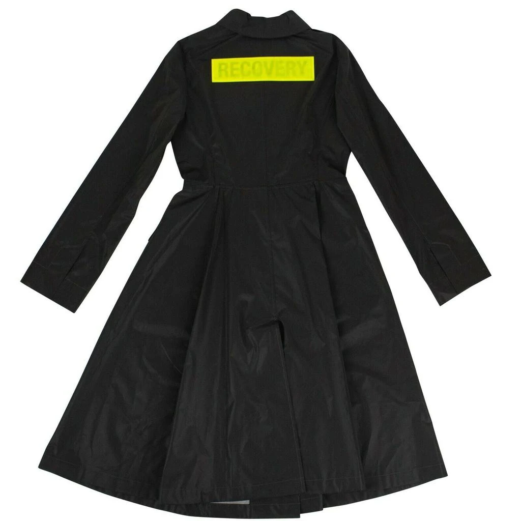 Palm Angels Women's 'Recovery' Windbreaker Coat - Black 2