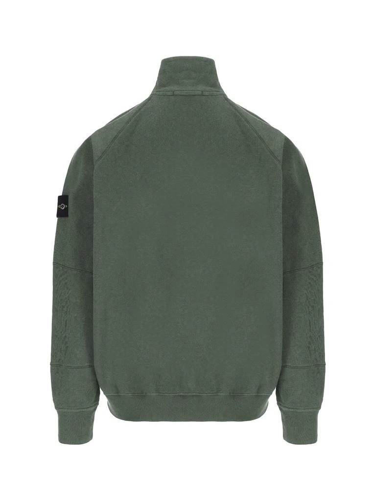 Stone Island Stone Island Compass-Badge High-Neck Zipped Sweatshirt 2