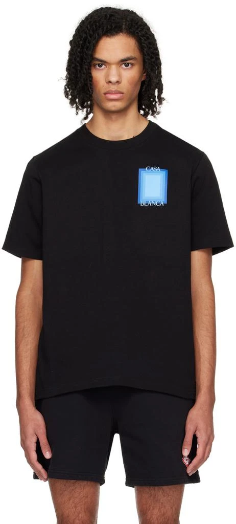 Casablanca SSENSE Exclusive Black T-Shirt 1