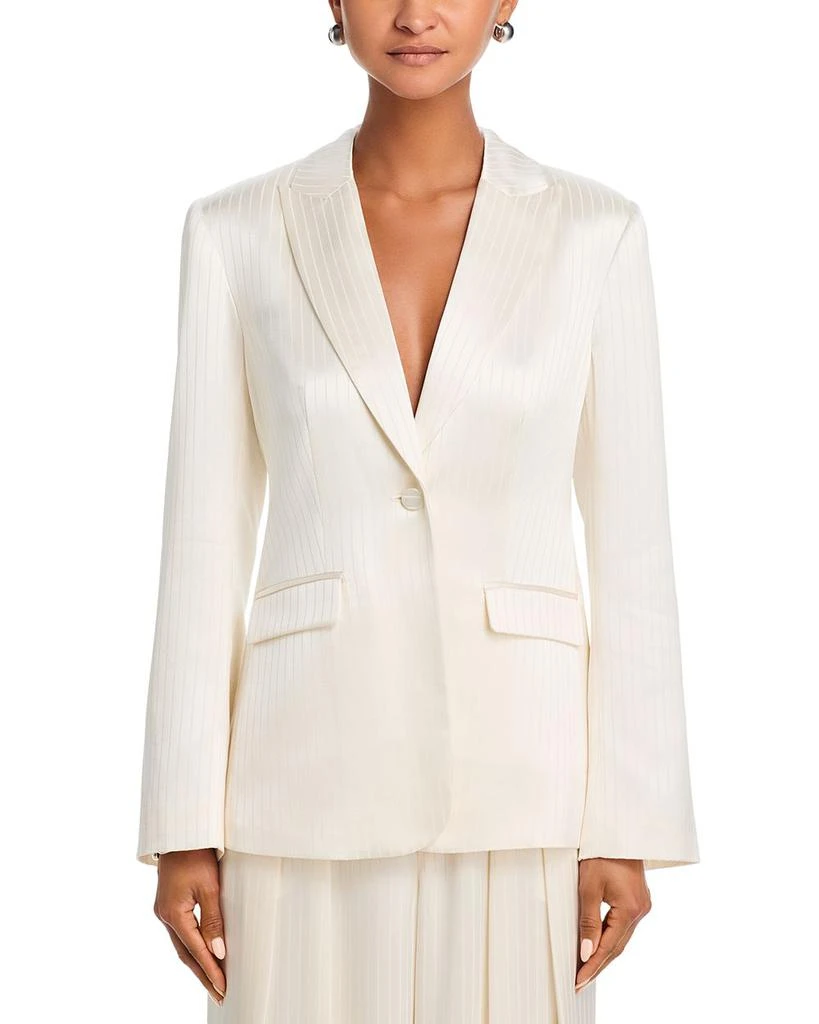 Cinq à Sept Georgia Satin Blazer 3