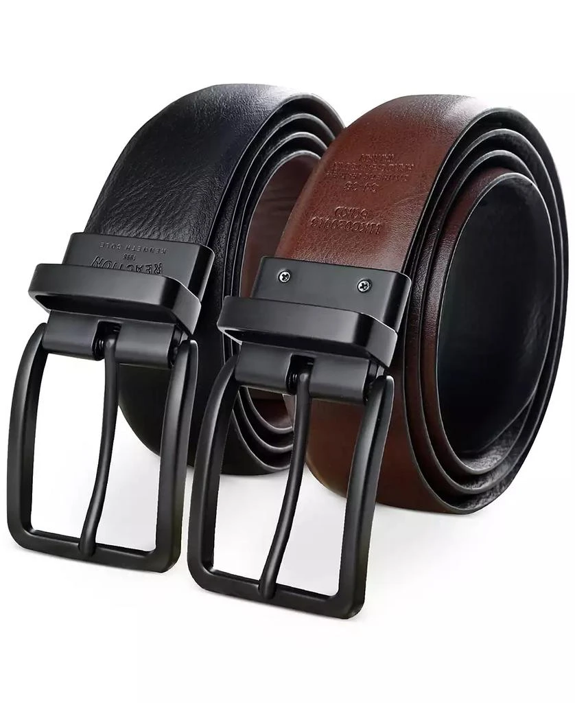 Kenneth Cole Men's Reversible Pebble-Grain Belt 5