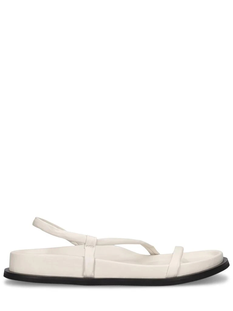 ST.AGNI 25mm Twist Leather Sandals 1