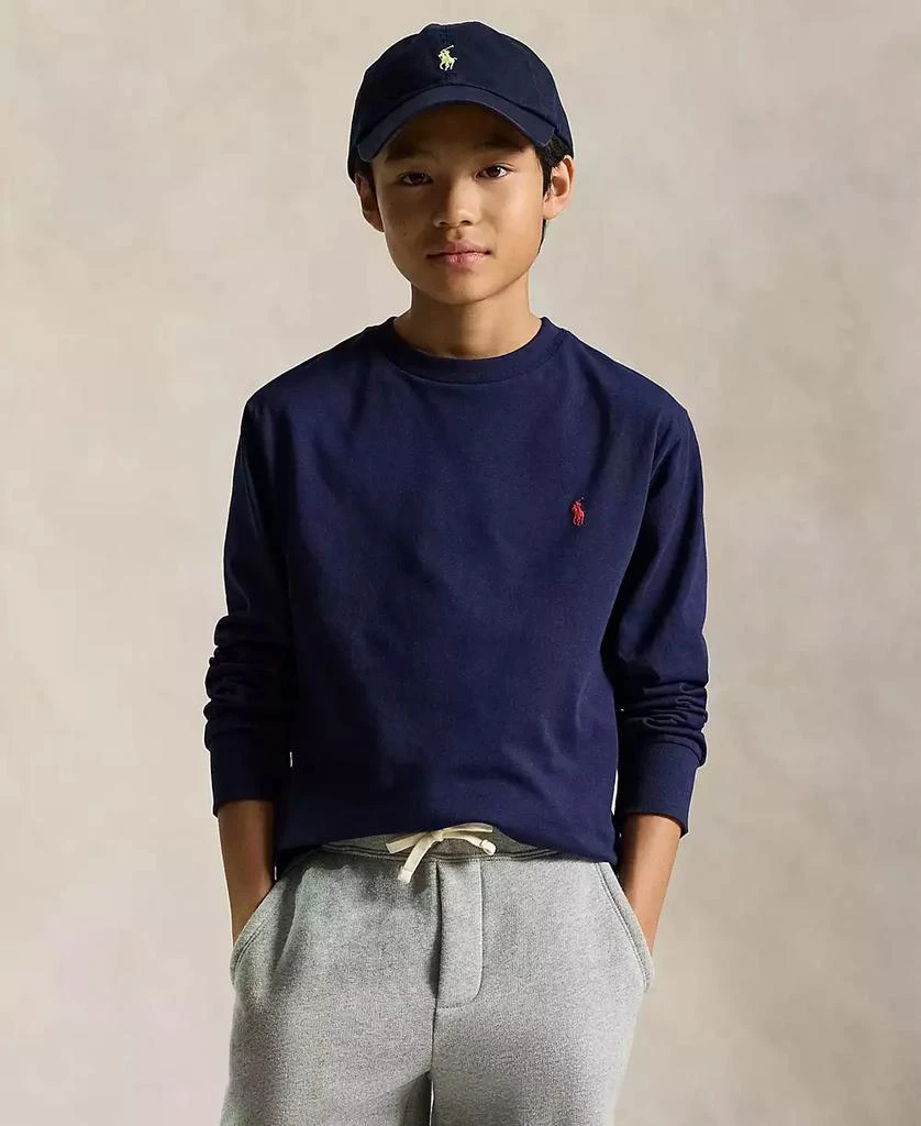 Ralph Lauren Boys
 8-20 Cotton Jersey Long-Sleeve T-shirt