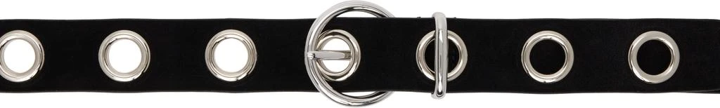 Andersons Black Casual Suede Leather Belt 1