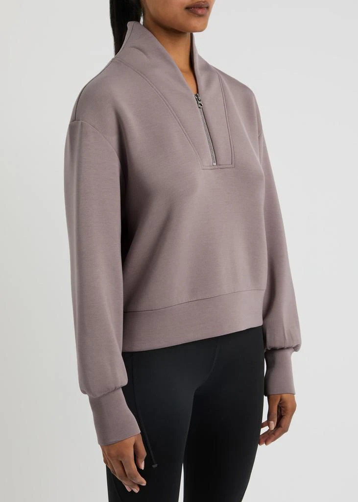 Varley Davidson stretch-jersey half-zip sweatshirt 2