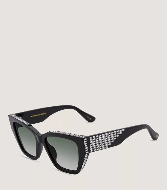 Stuart Weitzman CRYSTAL CAT-EYE SUNGLASSES ​ 2