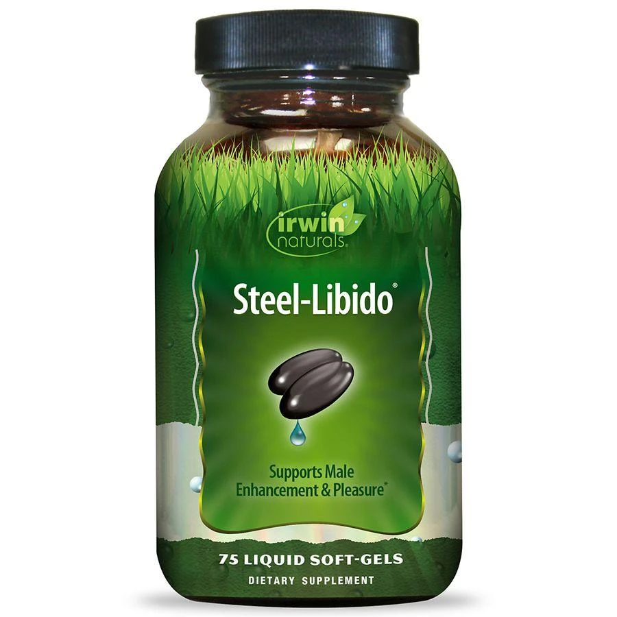 Irwin Naturals Steel-Libido, Liquid Soft-Gels 1