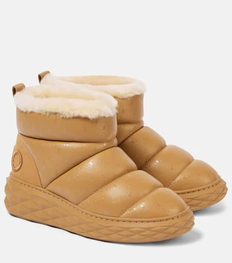 Jimmy Choo Xan leather snow boots 1
