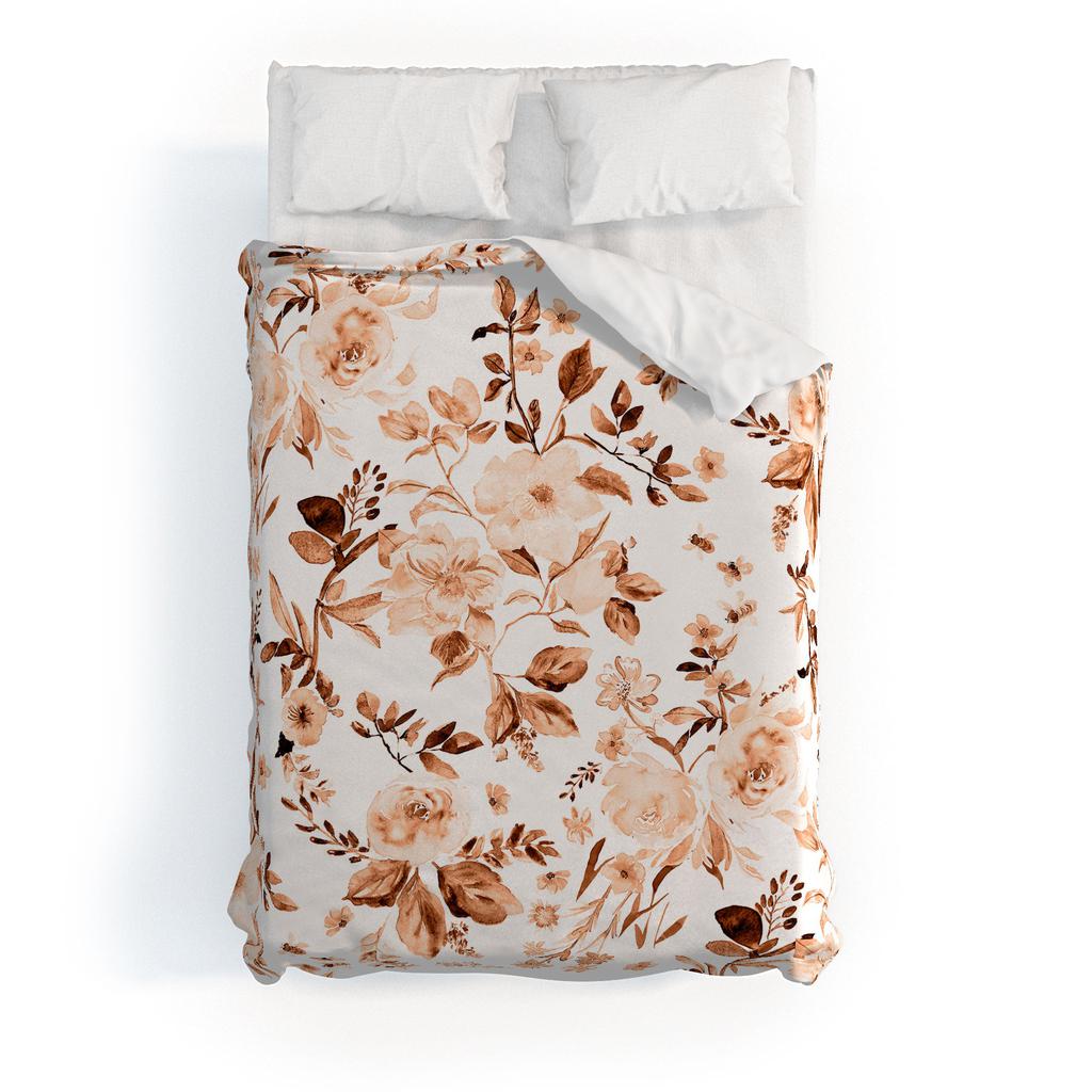 DENY Designs Nika Vintage Boho Garden Polyester Duvet
