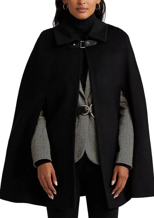 Ralph Lauren Ralph Lauren Novelty Wool Cape 1