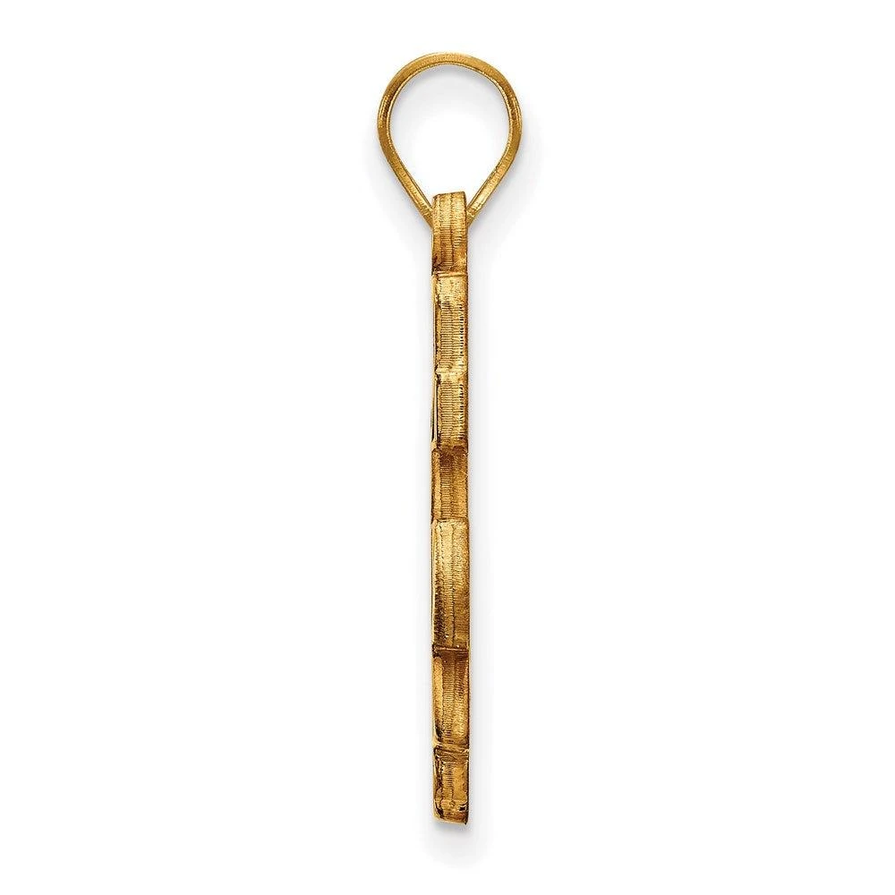 Diamond2Deal 14k Yellow Gold Gold Philadelphia Phillies Liberty Bell Large Pendant 2