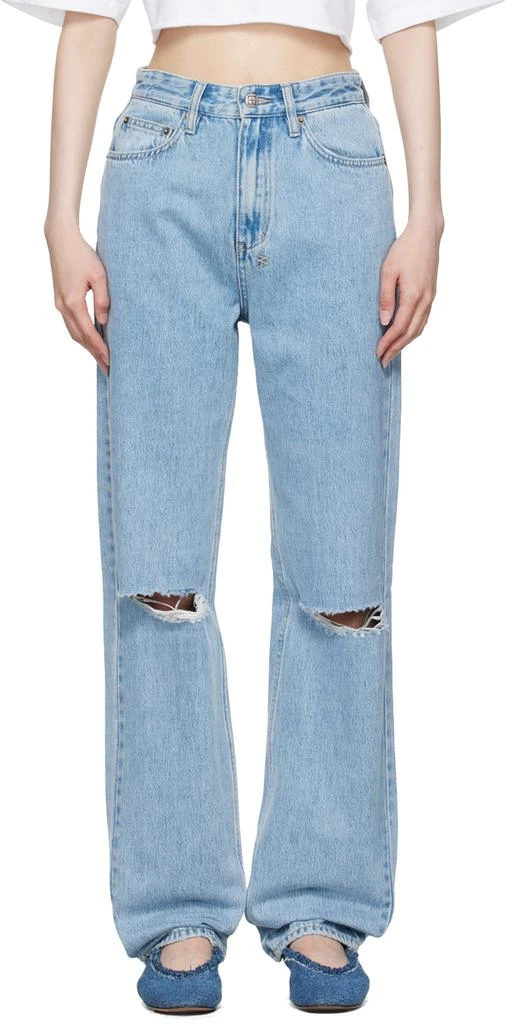 Ksubi Blue Playback Authentik Trashed Jeans 1