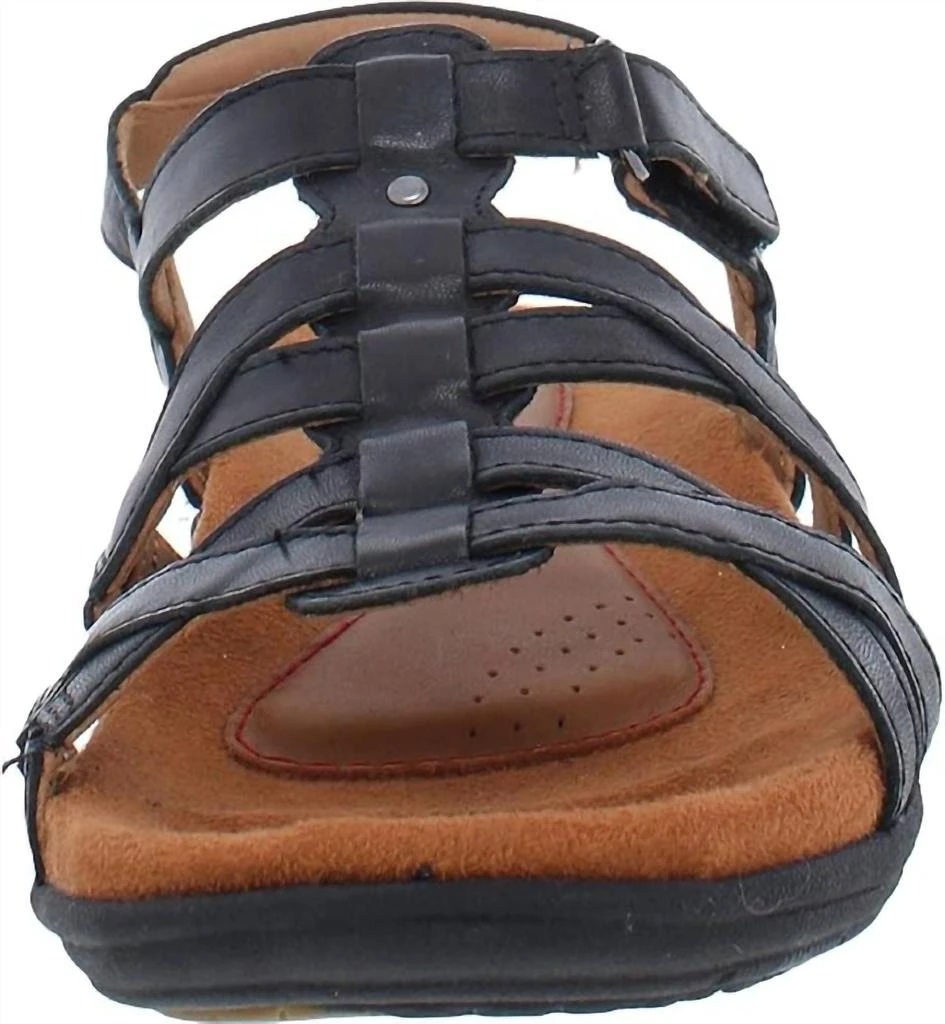 Rockport Women's Cobb Hill Rubey Woven Sandals In Black 5