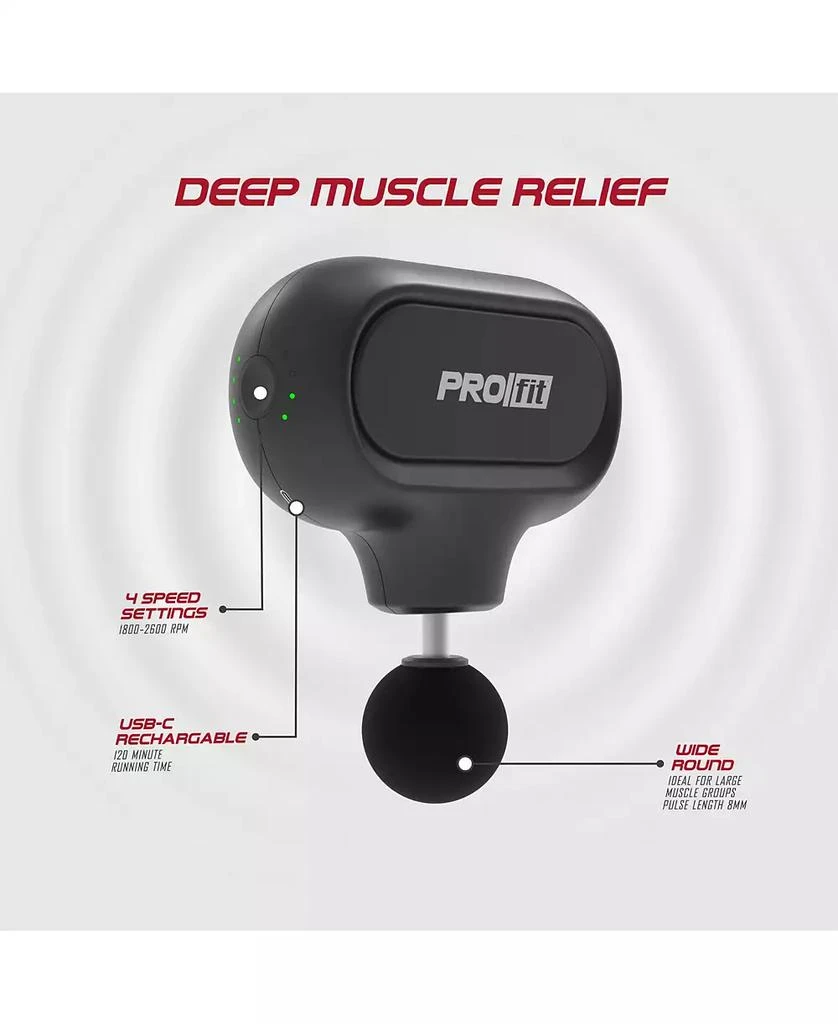 Tzumi Pro Fit Percussion Mini Massager G400 2