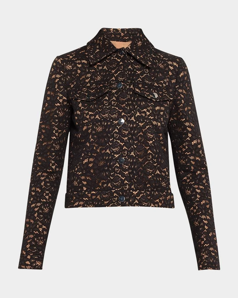 Michael Kors Lace Jean Jacket 1