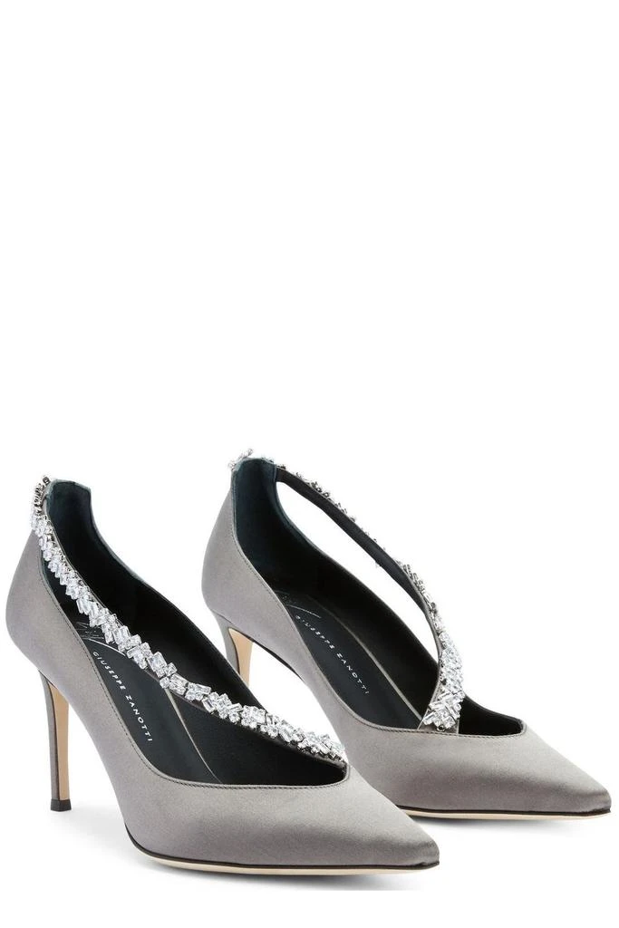 Giuseppe Zanotti Giuseppe Zanotti Filipa Crystal Strap Pumps 2