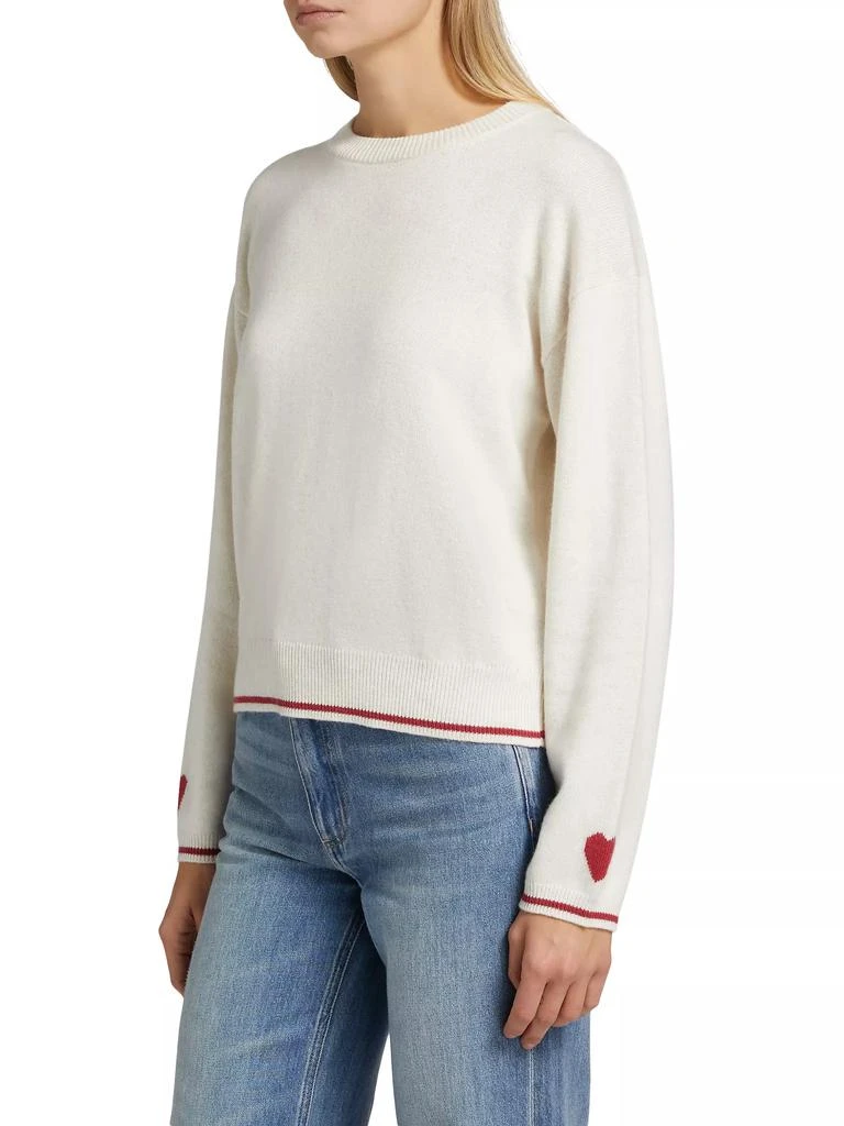 Splendid Elizabeth Intarsia Heart Sweater 4