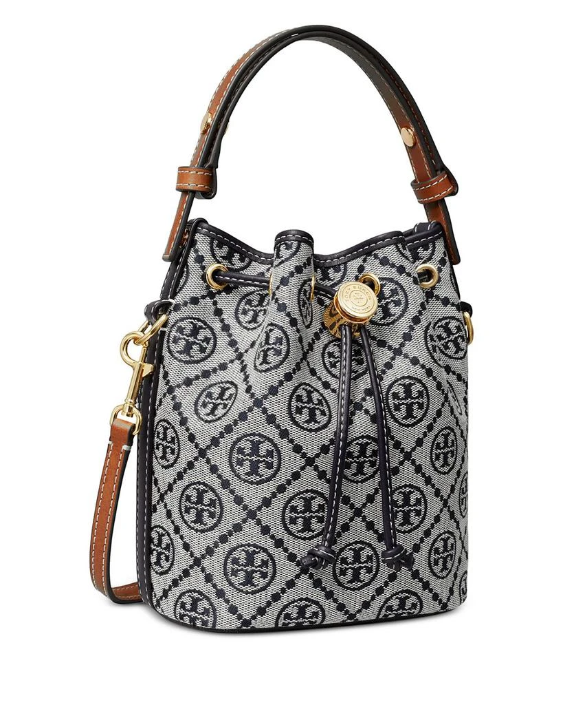 Tory Burch T Monogram Mini Bucket Bag 5