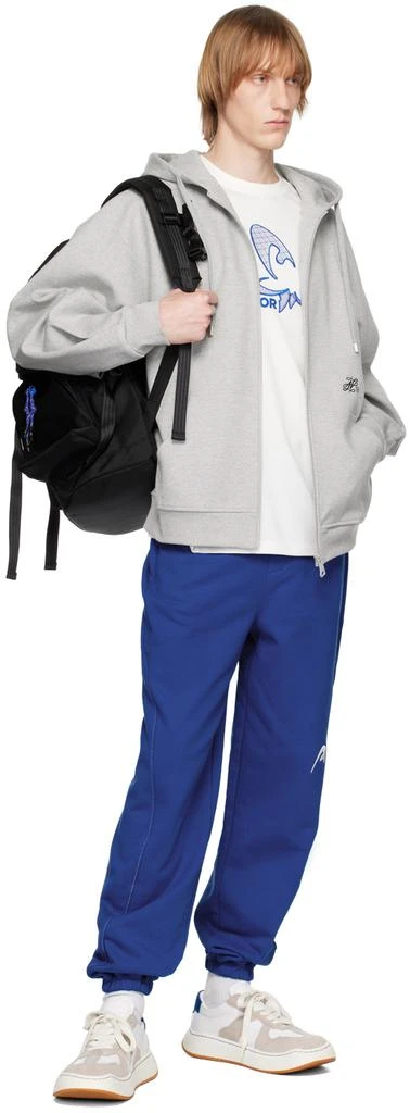 ADER error White Appliqué T-Shirt 4