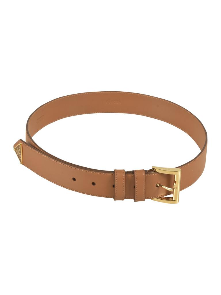 【PRADA】Leopard-Panel Belt Prada Prada Leopard-Panel Belt - Belts - BeyondStyle