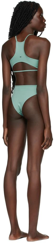 RUI SSENSE Exclusive Green High Waist Bikini 3