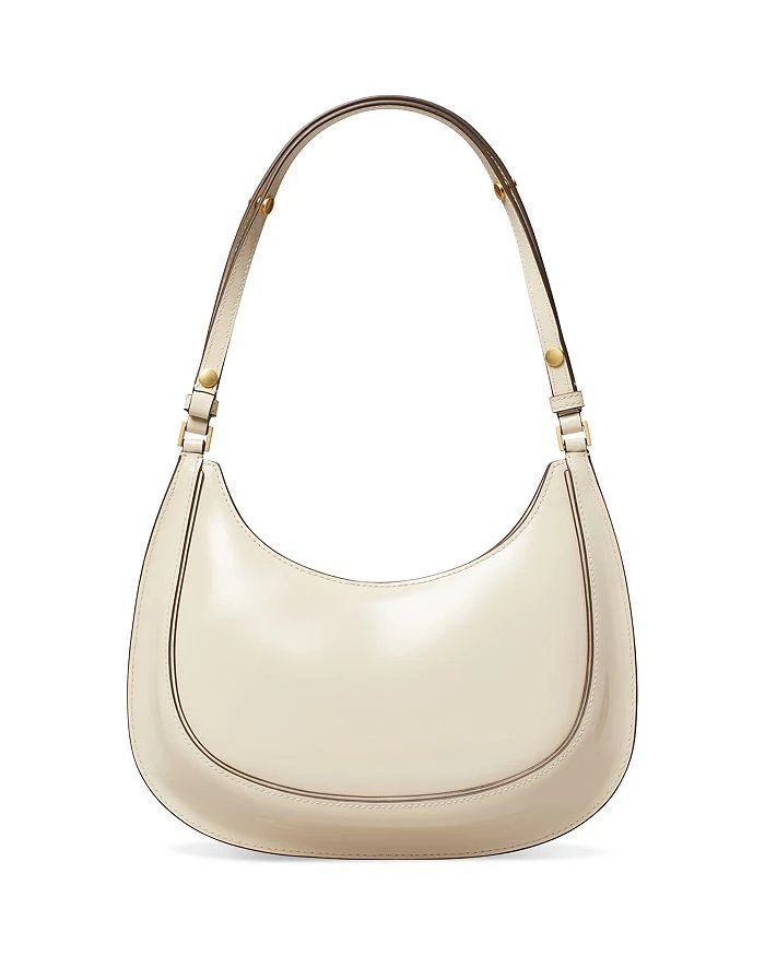 Tory Burch Robinson Spazzolato Leather Convertible Crescent Bag 5
