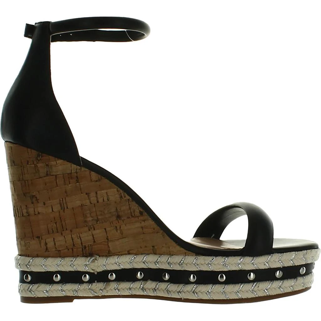 BCBG Narida Womens Faux Leather Platform Espadrilles 2