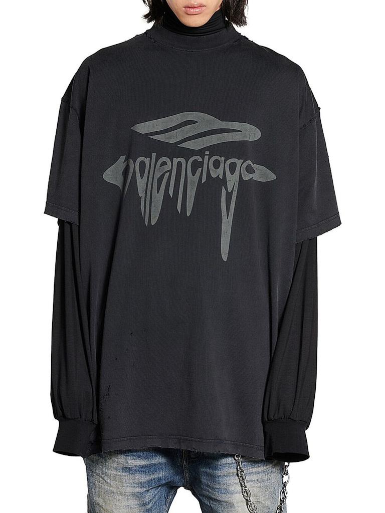 Shop 3B Liquefied T-Shirt Oversized on Sale at BeyondStyle – Get