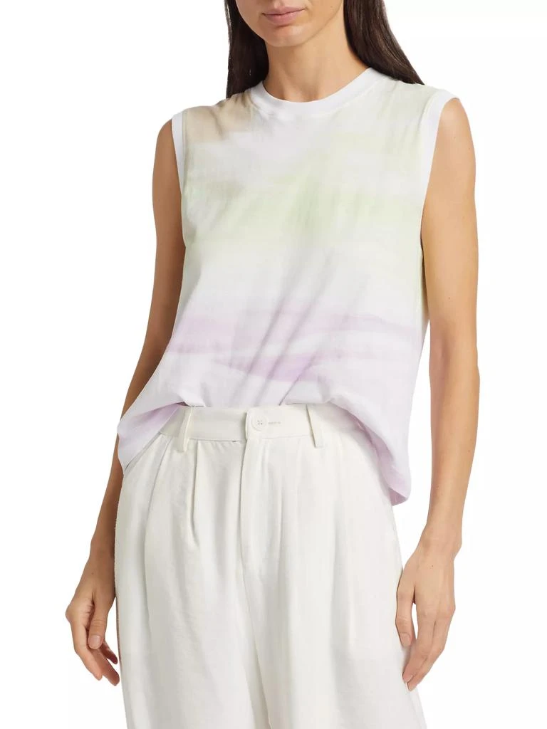 ATM Anthony Thomas Melillo Abstract Cotton-Jersey Top 3