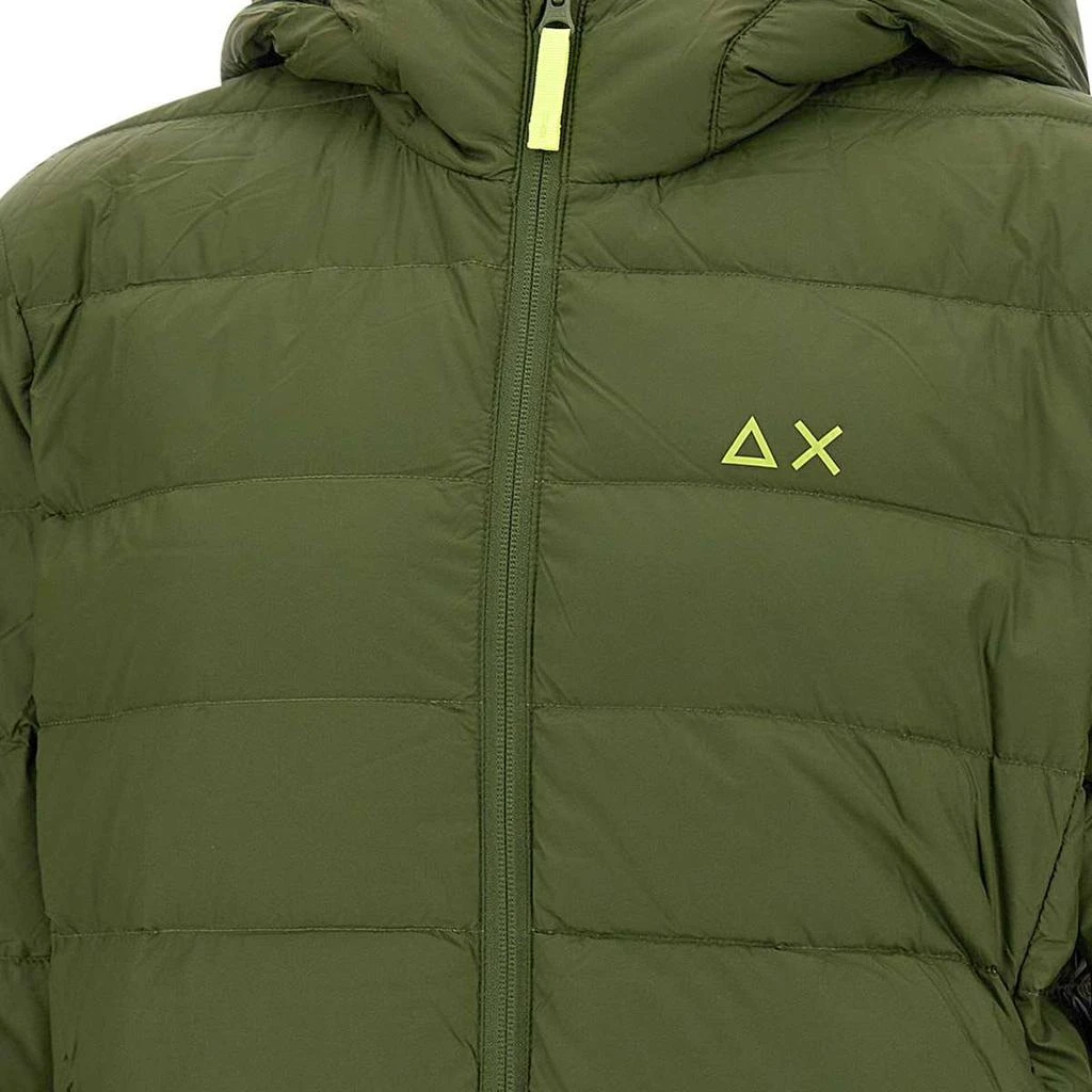 SUN 68 Sun 68 Logo Printed Hooded Padded Jacket 4