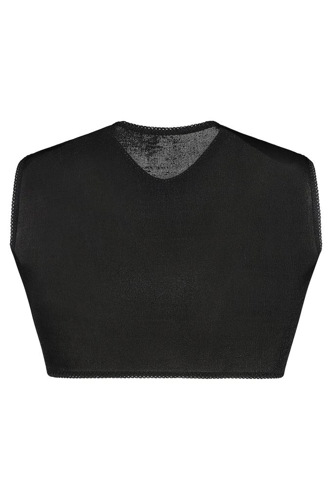 Anna October Anna October Technical Fabric Twist Crop Top