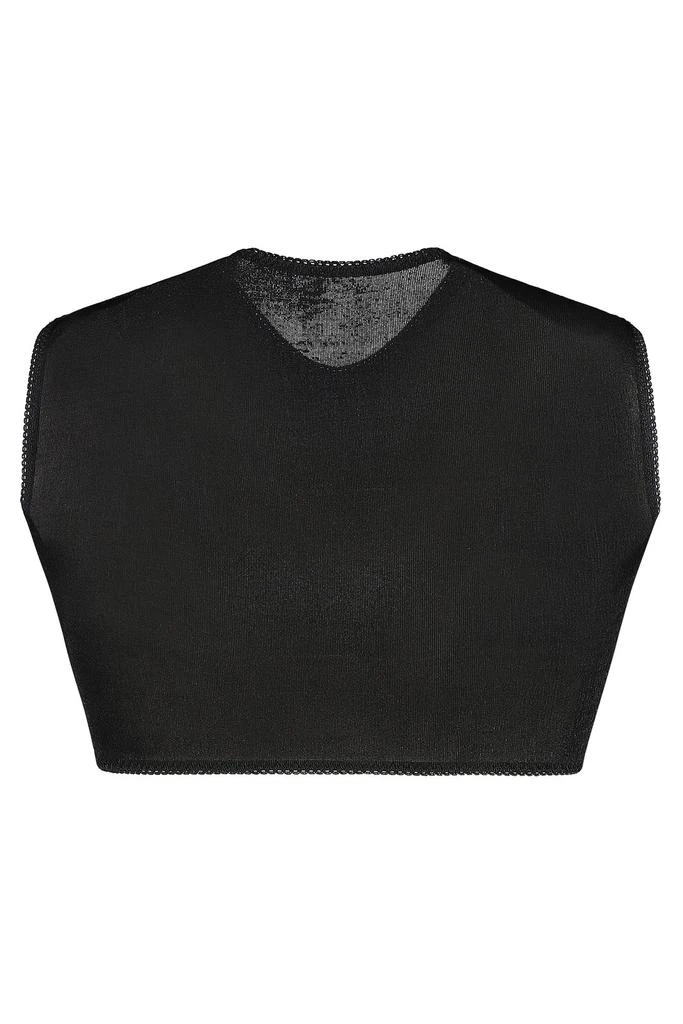 Anna October Anna October Technical Fabric Twist Crop Top 2