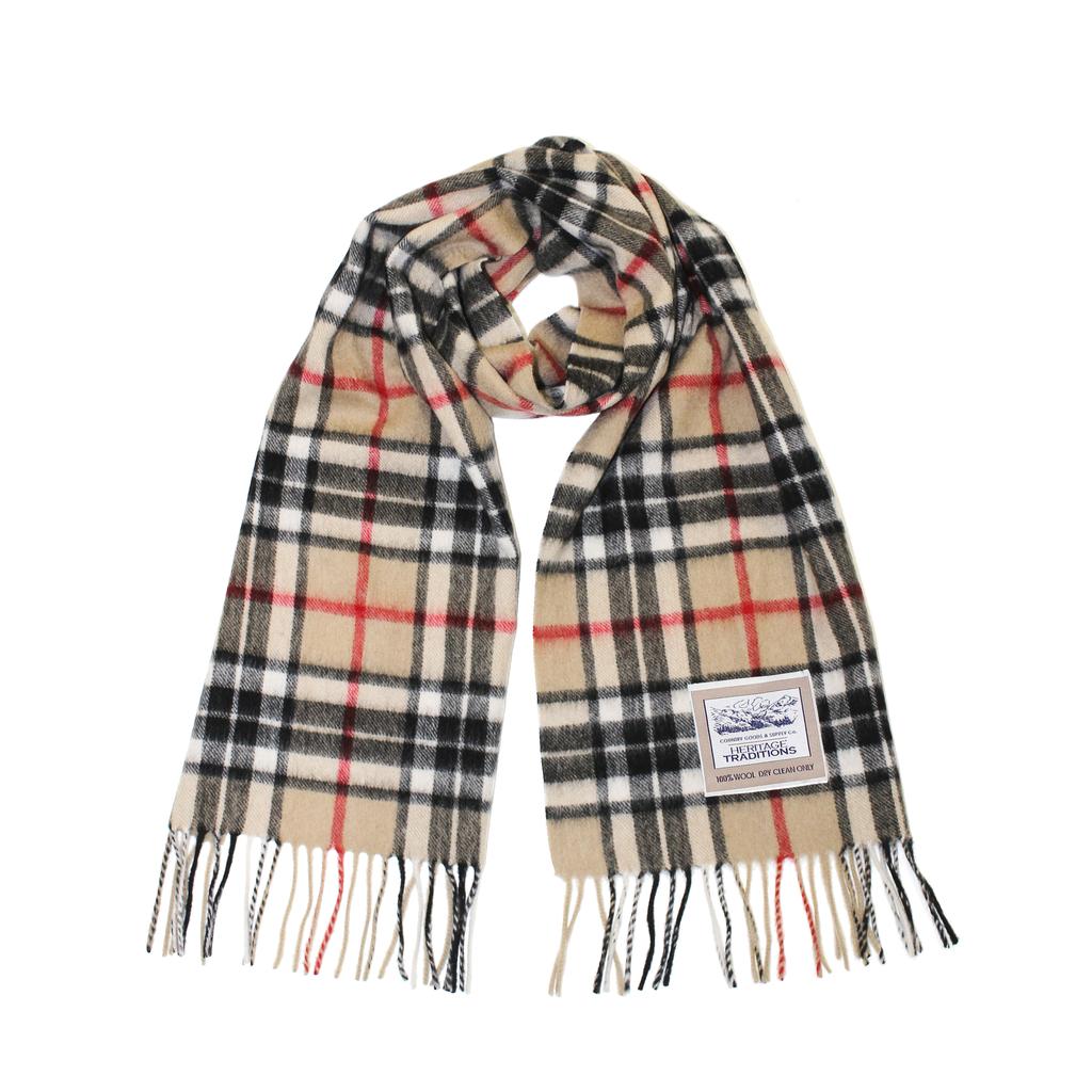 Heritage Heritage Camel Thomson Woolen Scarf