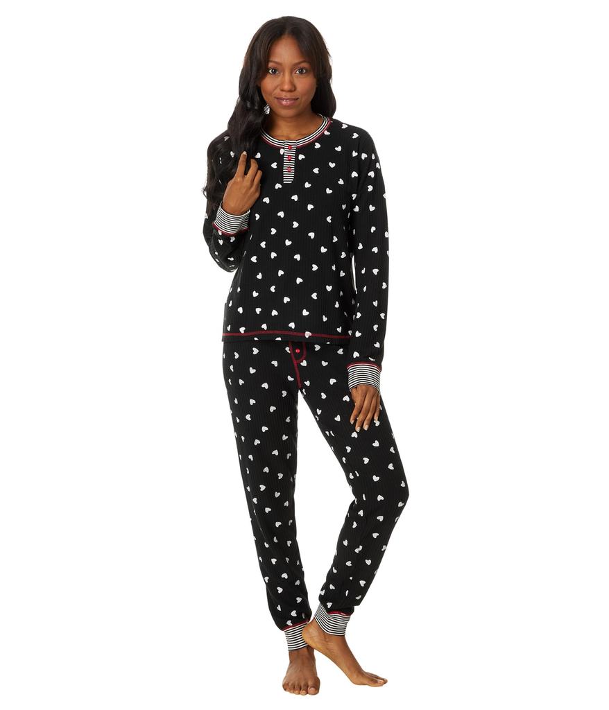 P.J. Salvage Ski Jammie Classics Pajama Pj Set