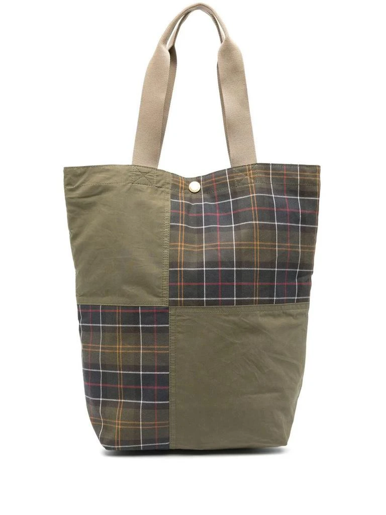 Barbour Barbour Transport Patchwork Tote Bag Bags 1