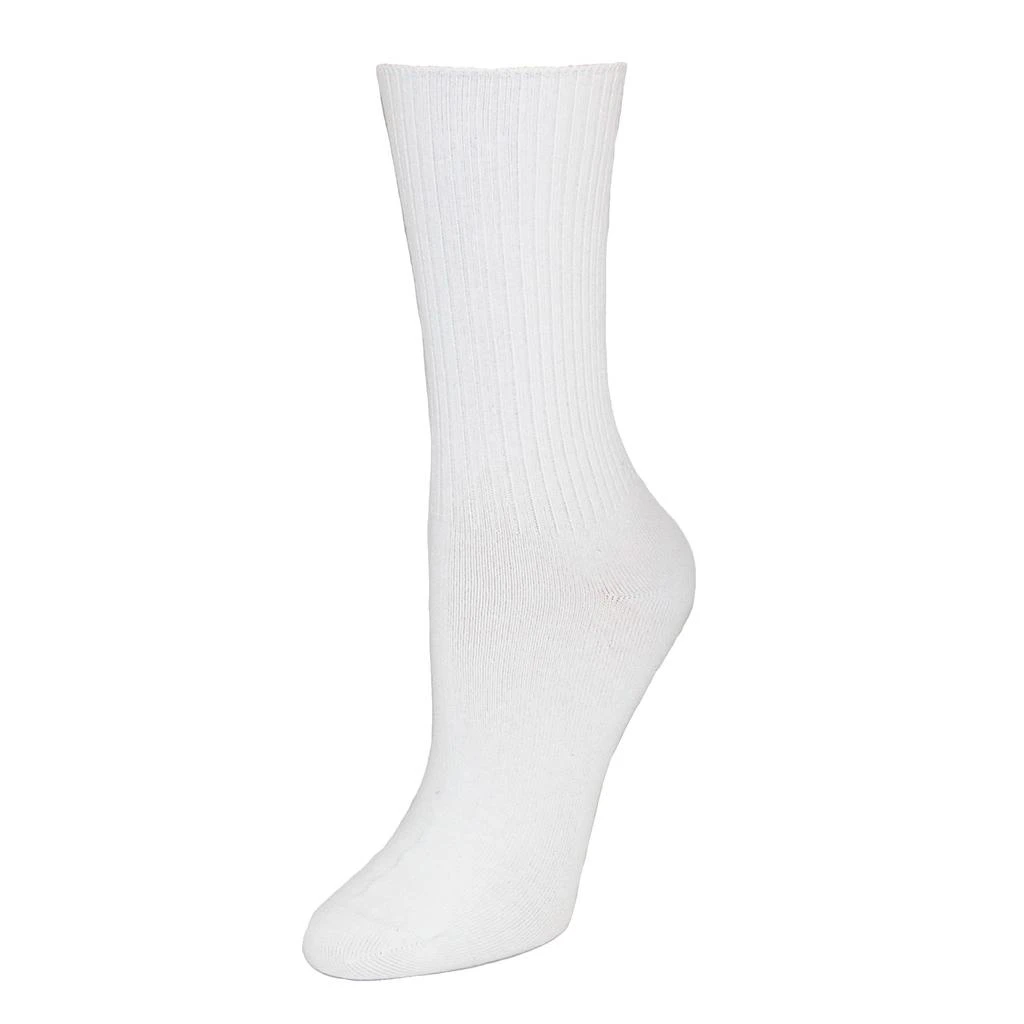 Jefferies Socks Kids
 Cotton Seamless Toe Casual Crew Sock (Pack of 3) 2