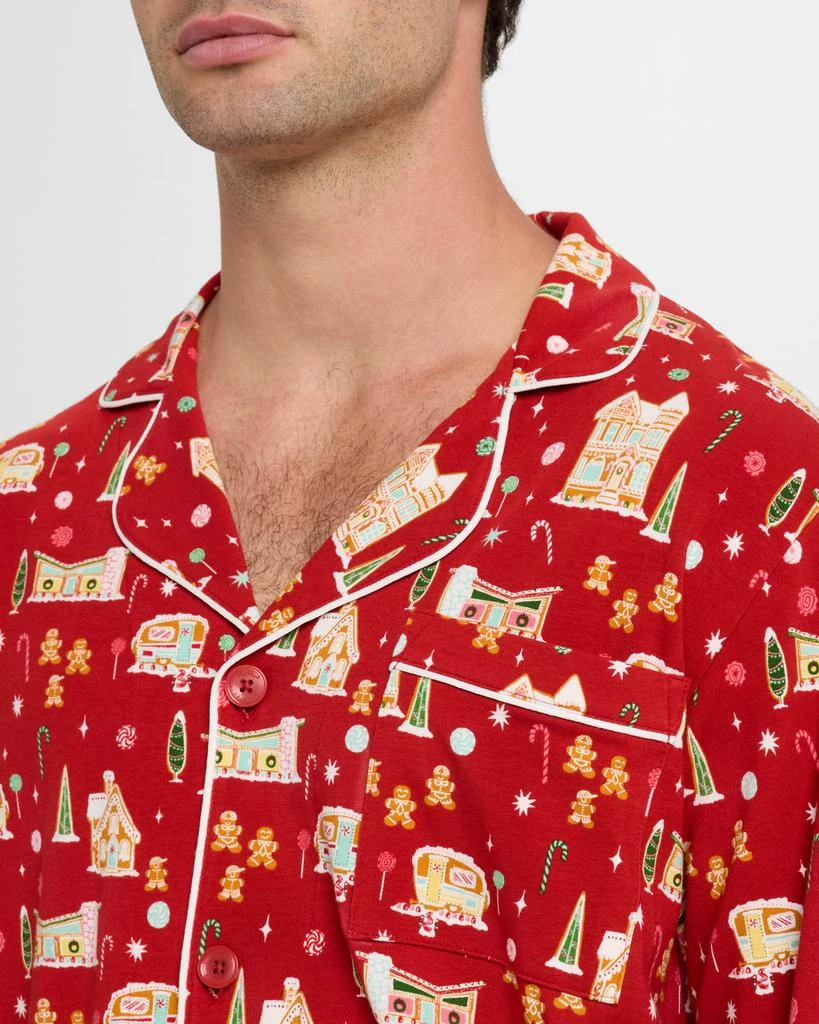 BedHead Pajamas Men's Gingerbread Long-Sleeve Pajama Set 5