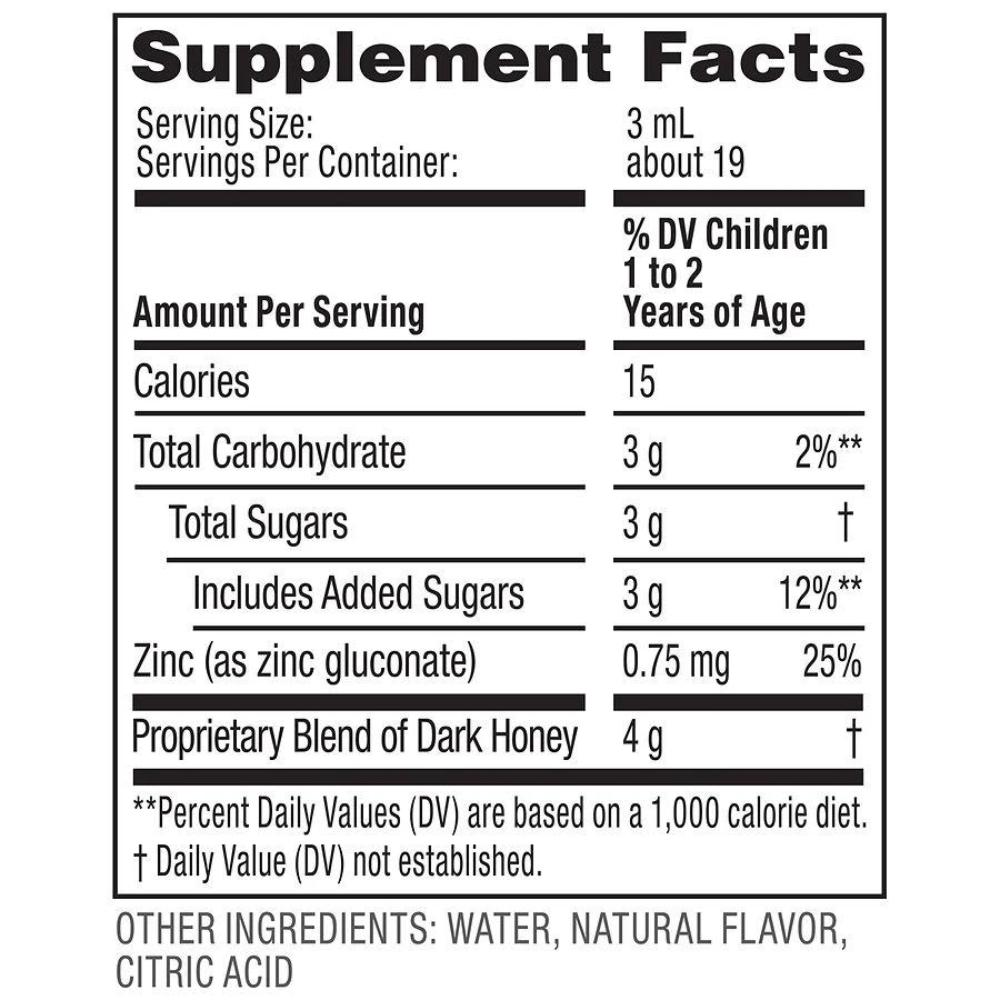 ZarBee's Naturals Baby Cough Syrup + Immune Support Grape 4