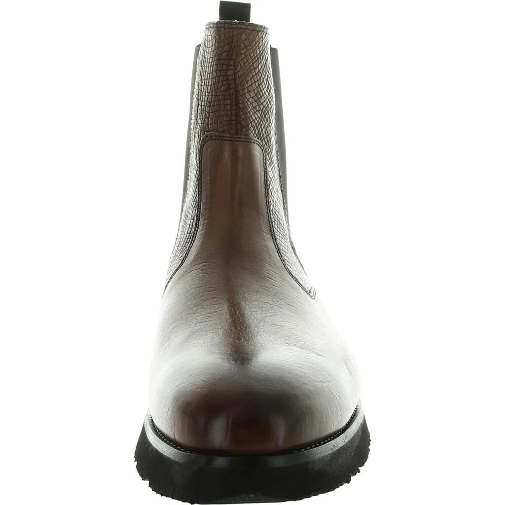 Donald J Pliner Mens Stretch Leather Chelsea Boots 3