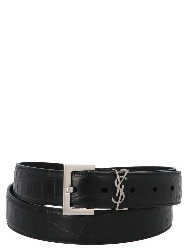 Saint Laurent Saint Laurent Monogram Belt - Belts - Free Saint Laurent Saint Laurent Monogram Belt - Belts - Free