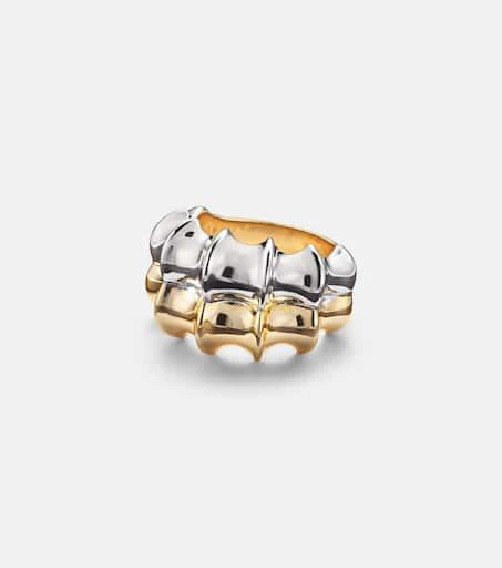 Jennifer Fisher Double Murphy gold-plated ring