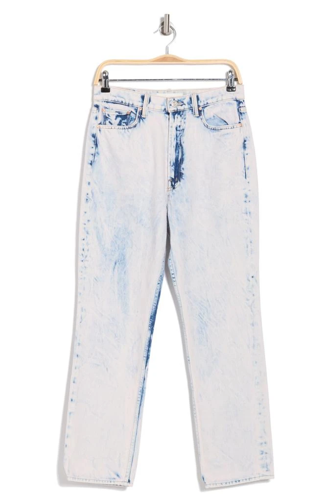 MOTHER High Waist Rider Ankle Straight Leg Jeans 1