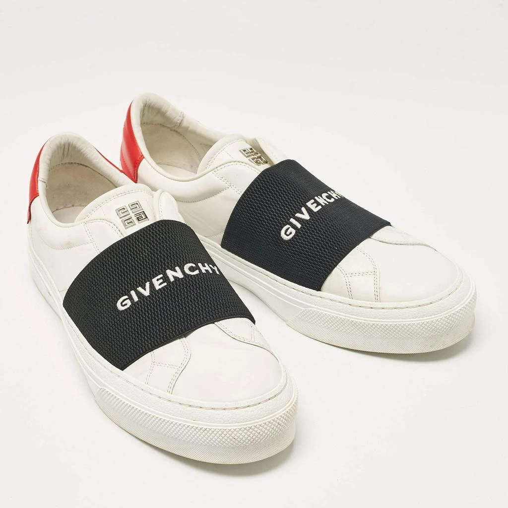 Givenchy Givenchy White Leather Urban Street Low Top Sneakers Size 43.5 4
