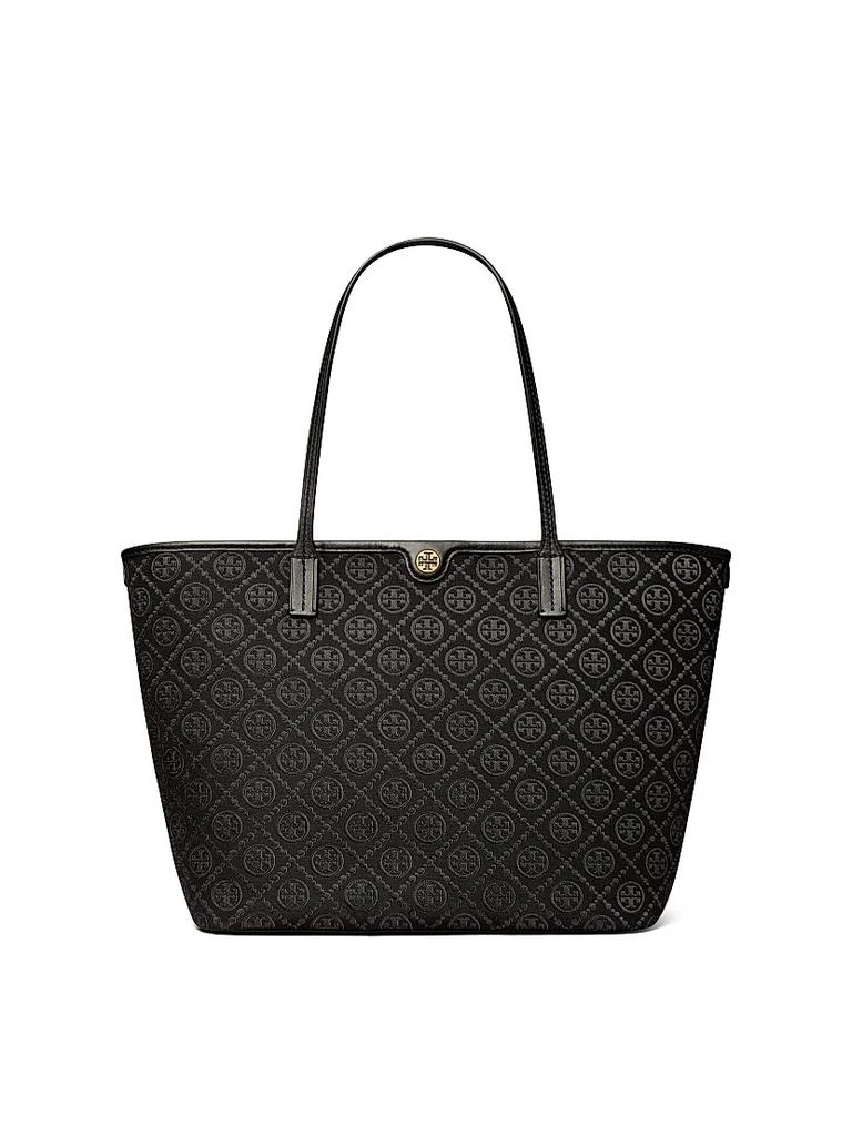 Tory Burch T Monogram Zip Tote Bag 1