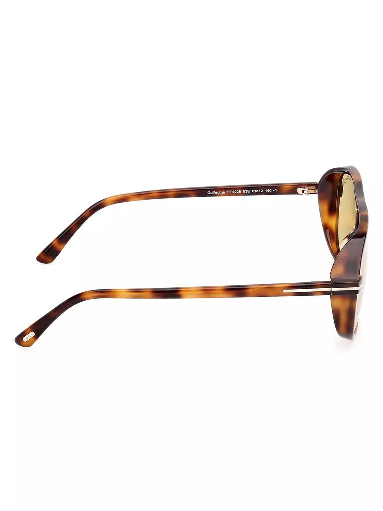 Tom Ford Guillaume 61MM Aviator Sunglasses 7