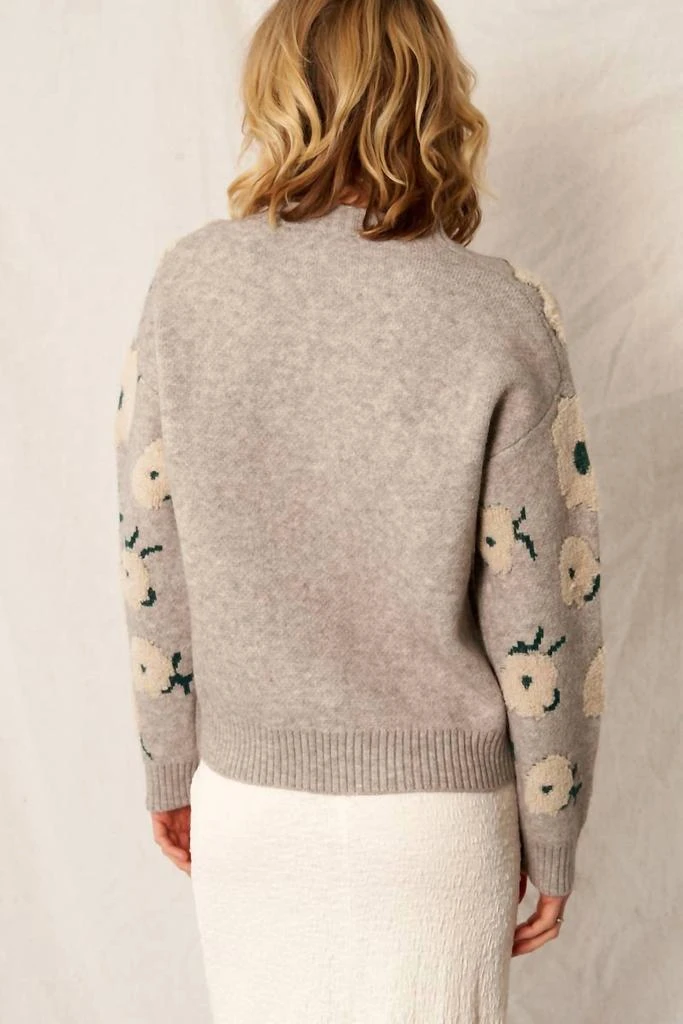 En Creme En Creme - Flower Cloud Pullover Sweater 3