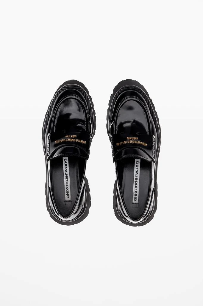 Alexander Wang CARTER MID-HEEL LUG LOAFER IN LEATHER 6