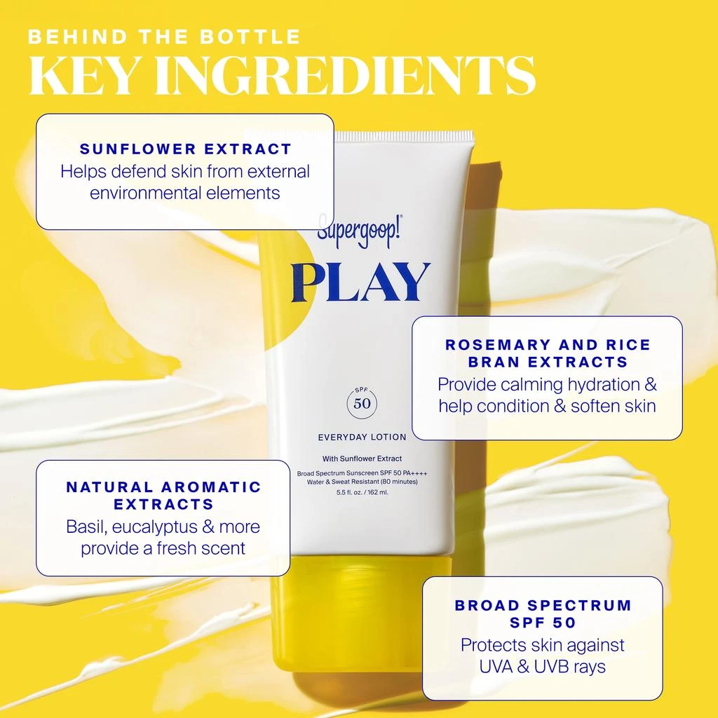 Supergoop! Supergoop!® PLAY Everyday Lotion SPF 50 with Sunflower Extract 18 fl. oz. 8