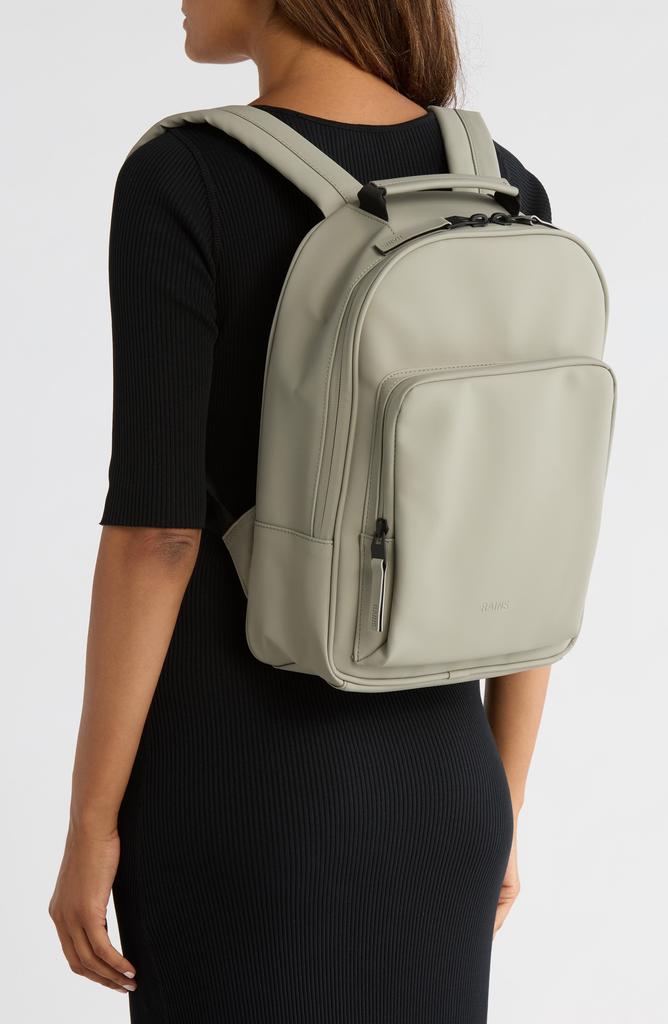RAINS Book Faux Leather Daypack
